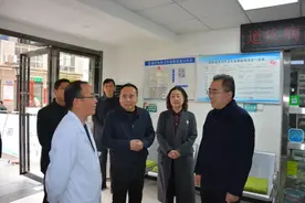 山阳县县长李凌云调研卫生健康重点工作图片