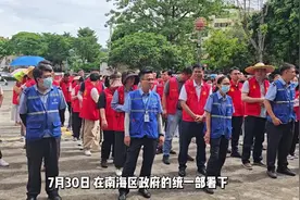 齐齐动手 与蚊媒“宣战”！桂城开展登革热防控爱国卫生运动图片