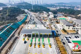 湖南茶常高速公路通车 结束安仁不通高速公路历史图片