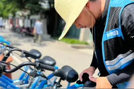 哈啰骑行给高温下的共享单车做“体检”  保障骑行安全图片