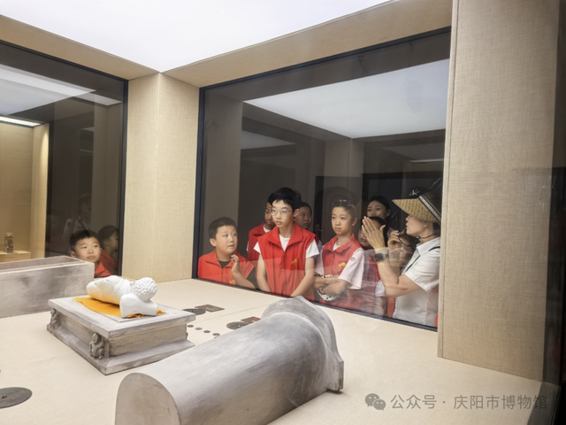 “红色星火·少年接力”庆阳市博物馆第八届小小讲解员暑期研学之旅圆满举行