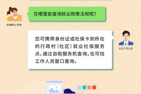 图解 | 就业政策法规和《就业创业证》应如何查询？图片