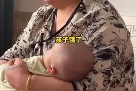 3个月大外孙17斤姥姥嫌太瘦落泪 宝妈委屈：孩子都没脖子了还瘦图片
