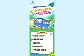 免费直达！TOP中央公园专线明起试运营图片