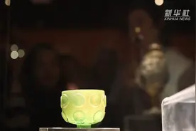 新华全媒+｜从伊朗到中国，埋藏千余年的“进口货”依然璀璨夺目图片
