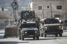 以军使用无人机袭击约旦河西岸城市杰宁，造成5人死亡图片