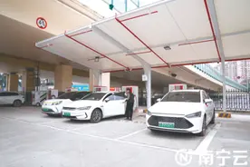 今后，新能源车辆可以在南宁这些公交车场充电了！图片