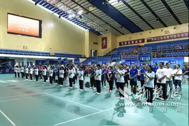 南水北调中线工程受水地暨鄂渝陕毗邻地区乒乓球邀请赛在竹溪县举行图片