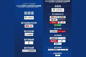 “苏超”赞助商数量飙升：1个月增加超200%，达到中超2倍图片