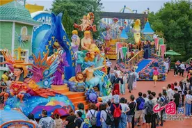 辽宁：中秋碰国庆 大连发现王国日夜玩法多图片