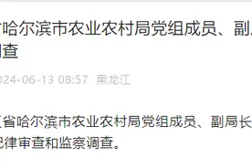 黑龙江官方通报，李继明被查图片