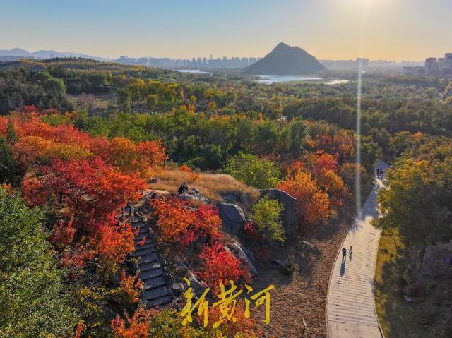 五彩斑斓入画来！卧牛山秋日氛围感拉满 | 新黄河AI音乐