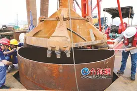 主塔首根桩基开钻 厦金大桥（厦门段）建设取得突破性进展图片