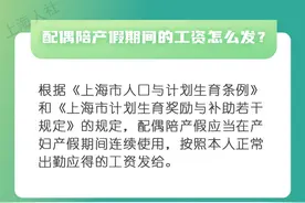 配偶陪产假期间的工资怎么发？图片