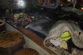 北京一村民因烧炕过热引燃被褥，消防提示冬季注意取暖安全图片