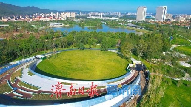 济南彩虹湖公园邂逅一场初秋清晨的诗意与清凉