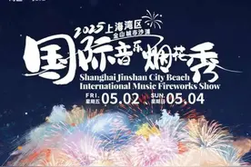 金山沙滩“烟花秀”五一绽放 解锁海边多种玩法图片