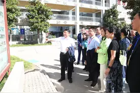 谭家街道“两代表一委员”视察西安高级中学“平安校园”建设工作图片