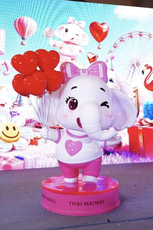全新IP快乐使者“THAIMAIMAI”活力亮相，正大广场融合“文旅商体展”打造“Happy Mall”