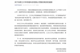 罚没6894.95万元、赔付2777.85万元，“三只羊”具备恢复经营条件！最新通报→图片