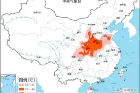 高温天气来袭！北方多地地面温度已超70℃，陕西、山西等局地气温可达40℃以上！陕西发布节水倡议书图片