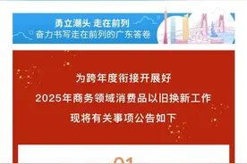 事关汽车、家电、电动车以旧换新！广东发布衔接新政图片