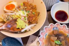四川美食搜索｜闯入成都街头漫画小屋 get冬日一碗暖心茶泡饭图片