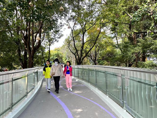 翠湖城市绿道开放 引市民游客热捧