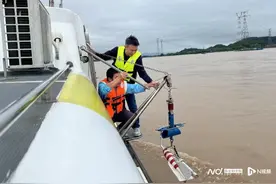 北江洪水已出峰，截至8日15时清远6个河道仍超警戒水位图片