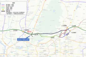 3月9日凌晨，广园路下塘西路立交大修工程开展跨北环高速桥梁拆除围蔽施工图片
