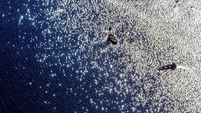 央视新闻客户端：冬日普者黑 这样的流动山水画宛如仙境……