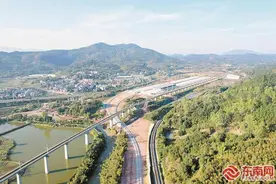 永安闽中公铁联运物流基地铁路专用线工程竣工验收图片