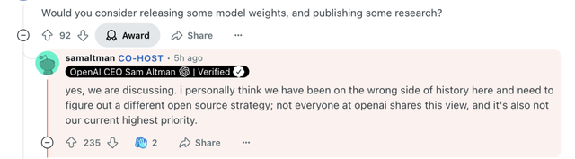 OpenAI发布o3-mini：免费用户也能用，奥特曼称DeepSeek让领先优势缩小