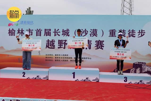 超燃！2025榆林市首届长城（沙漠）重装徒步越野邀请赛盛大举行