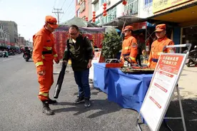 春节将至，森林消防员编织防火 “安全网”筑牢安全防线图片