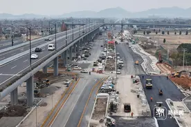 杭州余杭区这条南北大动脉即将全线通车图片