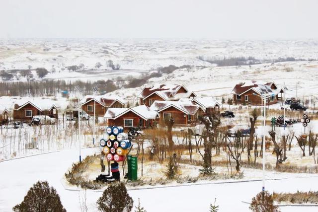 我在银沙湾，等雪也等你