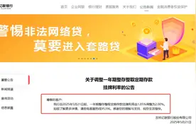 降息潮下却不降反升 有民营银行上调一年期存款利率15个基点 利率持续倒挂图片