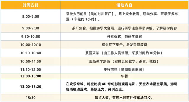 秋假出发！高明6大研学路线出炉，速速来查收