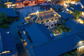 打卡“春天里”｜科技“点亮”文旅，无锡拈花湾这样出圈图片