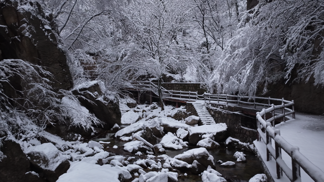 走！进山看西安2025冬天第一场雪！