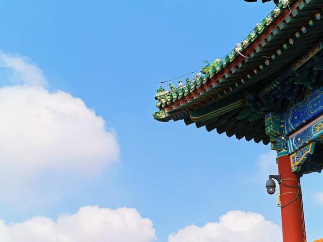张张大片！北京今日蓝天绝美