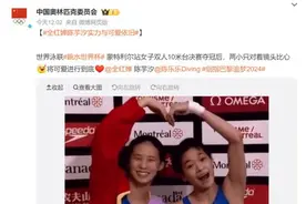 7个10分，全红婵陈芋汐又夺冠图片