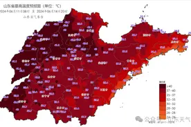 山东此轮大范围高温持续至14日，17到19日高温再次来袭！图片