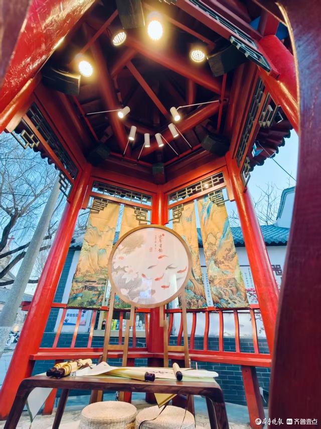 装饰一新的济南曲水亭，新添一打卡地