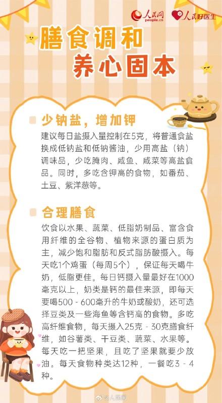 转发收藏！5招帮你调理高血压