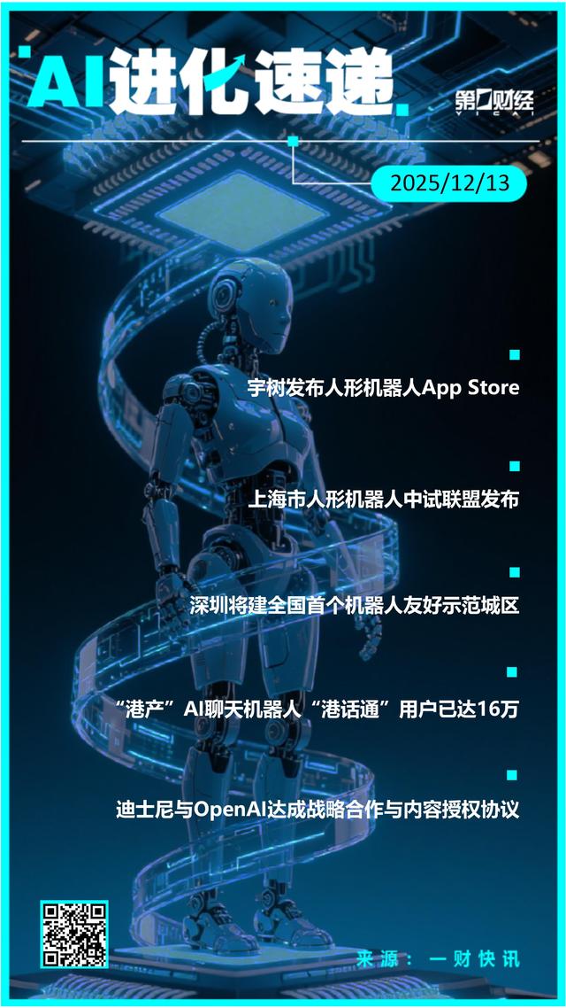 AI进化速递丨宇树发布人形机器人App Store