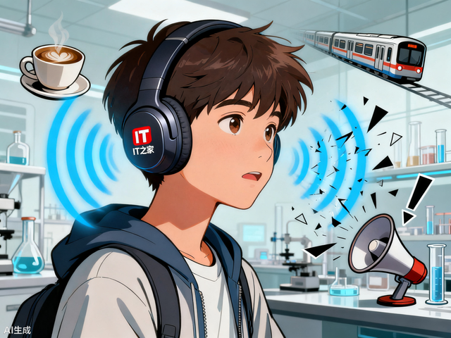 华为余承东详解“降噪耳机如何保护听力”：利用反向声波中和噪声