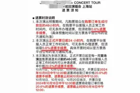 去年受理演唱会投诉超万件，上海消保委调查了不同区域和平台退票规则图片