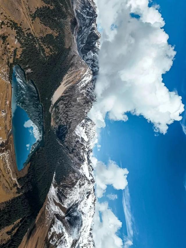 甘孜雪后的浓颜，是这里给的!